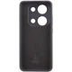 Чохол Silicone Cover Lakshmi Full Camera (AAA) для Xiaomi Redmi Note 13 4G Чорний / Black - зображення 2