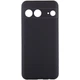 Протиударний чохол Silicone Cover Lakshmi Full Camera (AAA) для Google Pixel 7a Чорний / Black - зображення 1