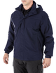 Куртка тактическая для штормовой погоды 5.11 Tactical TacDry Rain Shell 2XL Dark Navy - изображение 3