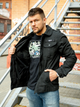 Куртка SURPLUS HERITAGE VINTAGE JACKE L Black - зображення 3