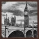 Фоторамка деревянная 30х30 багет: DL1507-13 Темное дерево (с антибликовым стеклом 2мм, двп) EmojiFrame - изображение 1