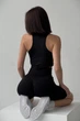 Жіночі Безшовні Шорти Велосипедки Without Push Up S Black - изображение 5