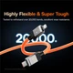 Кабель Baseus CoolPlay Series Fast Charging Cable Type-C to iP 20W 1m Orange (CAKW000007) - изображение 9