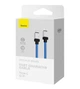 Кабель Baseus CoolPlay Series Fast Charging Cable Type-C to iP 20W 1m Blue (CAKW000003) - изображение 2
