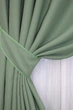 Комплект готовых штор VR-Textil Блэкаут Fusion Dimout № 830ш Фисташковый 150х270 см 2 шт (30-613) - изображение 4