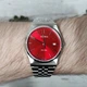 Часы CASIO MTP-B145D-4A2VEF красный серебристый - изображение 4