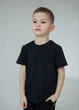 Детская футболка для мальчика Черный Malwel 98 - изображение 4