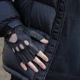 Рукавички чоловічі натуральна шкіра мітенки Alpa Gloves 703-15 розмір 8,5 автомобільні - зображення 3