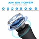 Беспроводной микрофон караоке MicMagic L-1098 DSP+TWS 30 Вт Розовый - изображение 3
