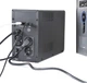 Блок безперебійного живлення EnerGenie EG-UPS-035 (LCD дисплей, USB порт, 2000VA, серія Pro, чорний колір) - изображение 3