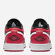 Підліткові кеди для хлопчика Nike Air Jordan 1 Low (GS) 553560-066 38.5 Чорний/Червоний (196604828345) - зображення 4