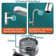 Насадка на кран с поворотом на 1080 градусов Faucet Splash Head 2MH3J24J4V - изображение 6