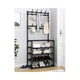Напольная вешалка для одежды New Simple Floor Clothes Rack с полками и крючками 9J22CN6LV6 - изображение 7