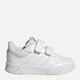 Дитячі кросівки для дівчинки adidas Tensaur Sport 2.0 Cf I GW1990 25 Білі (4065426042313) - зображення 1