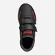 Buty sportowe chłopięce na rzepy adidas Vs Switch 3 Cf C GZ1951 31.5 Czarne z białym i czerwonym (4065427484556) - obraz 5