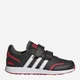 Buty sportowe chłopięce na rzepy adidas Vs Switch 3 Cf C GZ1951 33 Czarne z białym i czerwonym (4065427484525) - obraz 1