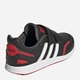 Buty sportowe chłopięce na rzepy adidas Vs Switch 3 Cf C GZ1951 33.5 Czarne z białym i czerwonym (4065427484617) - obraz 4