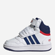 Дитячі високі кросівки для хлопчика adidas Hoops Mid 3.0 Aс I GZ9650 23 Білі (4066746091982) - зображення 3