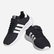 Buty sportowe chłopięce na rzepy adidas Lite Racer 3.0 El K HQ3763 39.5 Czarne (4066748642656) - obraz 6