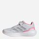 Buty sportowe dziecięce dla dziewczynki na rzepy adidas Runfalcon 3.0 El K IG7278 31.5 Szare (4066756294663) - obraz 3