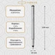 Перьевая ручка Parker VECTOR 17 Stainless Steel FP F 05 011 - изображение 2