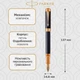 Пір'яна ручка Parker Duofold Prestige Blue Chevron GT FP - C F 96 001 - изображение 2