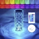 Настольная лампа ночник Роза с пультом RGB Crystal Rose - изображение 1