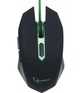 Миша Gembird MUSG-001-G Black/Green USB - зображення 2