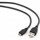 Кабель USB2.0-microUSB 3м Cablexpert, преміум (CCP-mUSB2-AMBM-10) - изображение 1