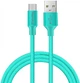 Кабель USB-microUSB 2м ColorWay, мятний (CW-CBUM009-MT) - изображение 1