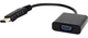 Адаптер DP->VGA (M/F) Cablexpert, black (AAB-DPM-VGAF-02) - зображення 1