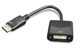 Адаптер DP->DVI (M/F) Cablexpert, 0.1м, Black (A-DPM-DVIF-002) - изображение 1