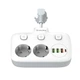Мережевий фільтр СolorWay CW-CHE24PDW 2 розетки, 3*USB, 1*USB-C порт, білий - зображення 3