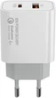 Пристрій зарядний мережевий Colorway Power Delivery Port PPS USB (Type-C PD + USB QC3.0) (30W)&nbsp;білий - изображение 5