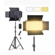 Лампа видеосвет LED U800E RGB 29x17 cm 960 Lights 3200K-6500K Remote - изображение 6
