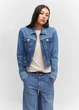 Куртка джинсовая MANGO 57063813-LAURA-LM Синий S UA00037 - изображение 2