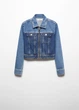 Куртка джинсовая MANGO 57063813-LAURA-LM Синий S UA00037 - изображение 7