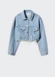Жакет джинсовий MANGO 47073772-FRANKIE-LM Блакитний M UA00042 - зображення 10