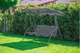 Качели садовые Funfit Garden Relax с навесом и матрасом Серые - изображение 7