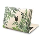 Чехол пластиковый для Apple MacBook (Свежие листья) модели Pro Air Retina 11 12 13 15 макбук 2015 2016 2017 2018 - изображение 1