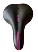 Комфортне велосипедне жіноче сидіння VD850b 6100 Чорний + Рожевий - зображення 1