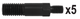 Заклепочник двуручный YATO YT-36112 для нитогайок М3; М4; М5; М6; М8; l=300 мм - изображение 3