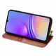 Чехол Deexe Rhombus Wallet для Samsung Galaxy A06 (A065) - Brown - изображение 3