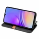 Чехол Deexe Rhombus Wallet для Samsung Galaxy A06 (A065) - Black - изображение 3