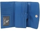Жіночий гаманець зі шкіри крокодила PC-745-Blue - изображение 2