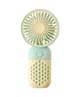 Вентилятор Mini Fan Z8 (7186) ручний акумуляторний з USB-заряджанням Салатовий з жовтим - зображення 1