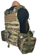 Плитоноска Warrior Assault Systems Quad Release Carrier size L multicam с подсумками АК 7,62 (5) - изображение 4