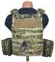 Плитоноска Warrior Assault Systems Quad Release Carrier size L multicam с подсумками АК 7,62 (5) - изображение 5