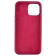 Чохол силіконовий Full Silicone Case for iPhone 15 Pro Max Maroon (з закритим низом) - зображення 2
