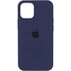 Чохол силіконовий Full Silicone Case for iPhone 15 Pro Dark Blue (з закритим низом) - изображение 1